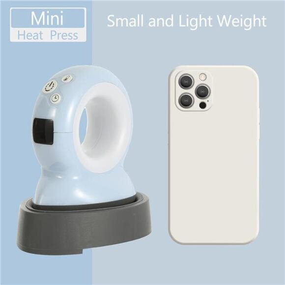 Fierton Mini Heat Press Machine for T Shirts Portable Automatic Easy Heat Press - Picture 2 of 7